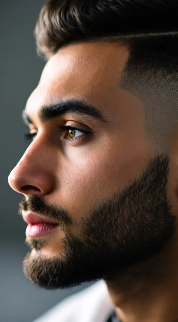 Crew Cut with Clean Taper