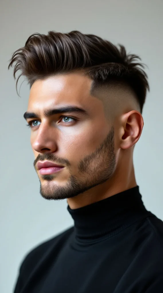 Undercut with Mid Fade