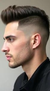 High Taper Fade with Mohawk