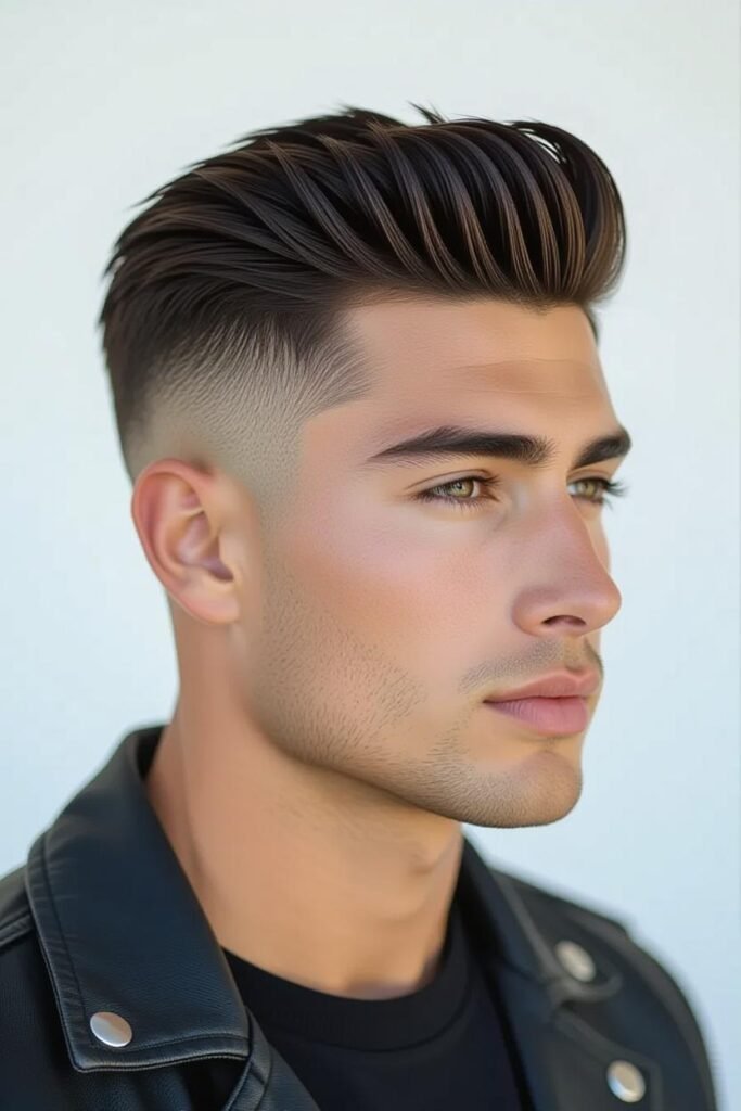 Fade Comb Over