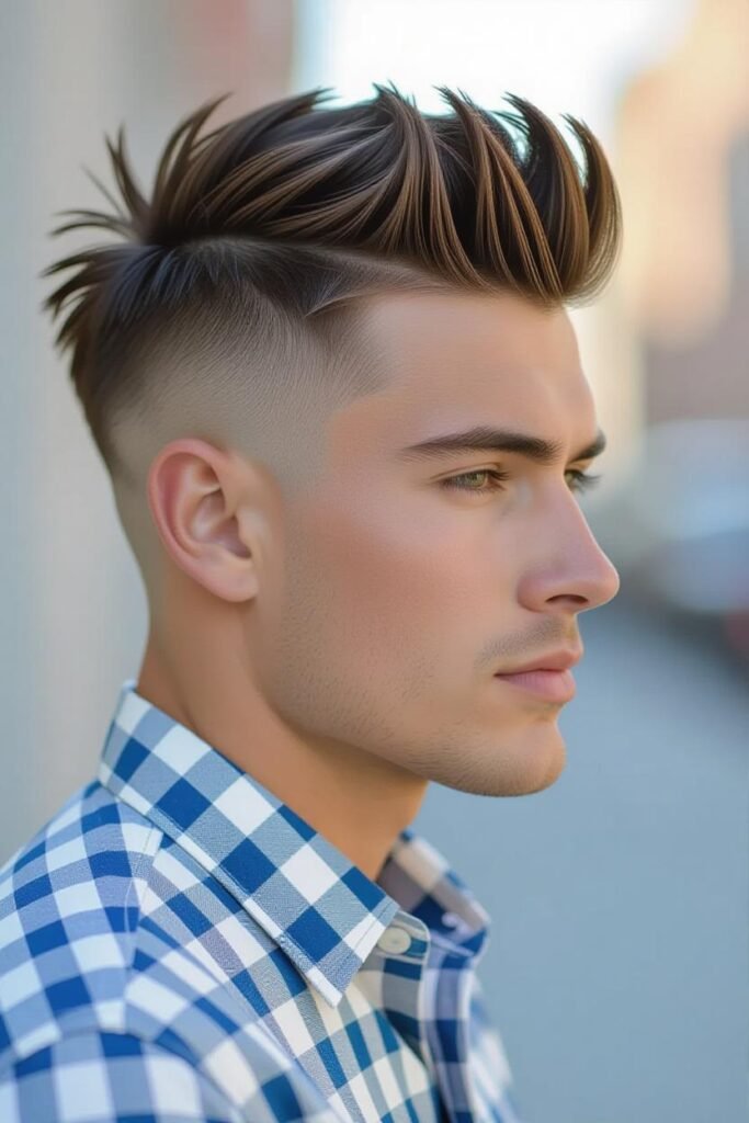Faux Hawk Fade