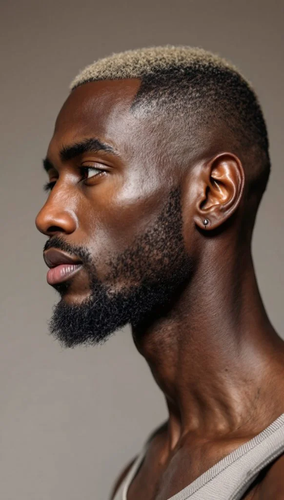 Low Taper Fade with Bald Fade