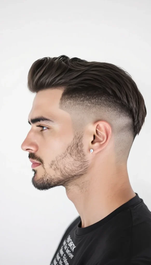 Low Taper Fade with Bro Flow
