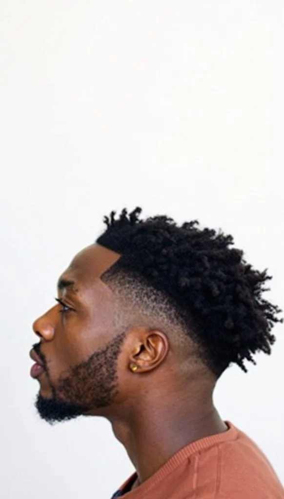 Low Taper Fade with High-Top