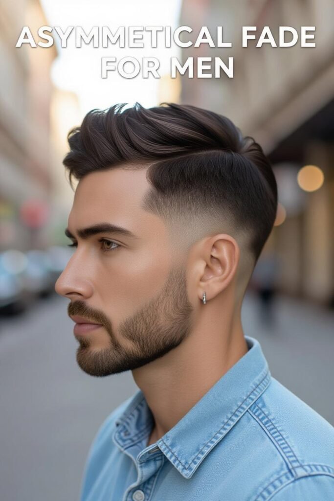 Asymmetrical Taper Fade