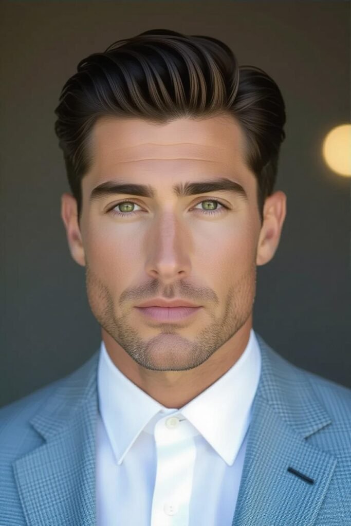 Blowout Taper Middle Part