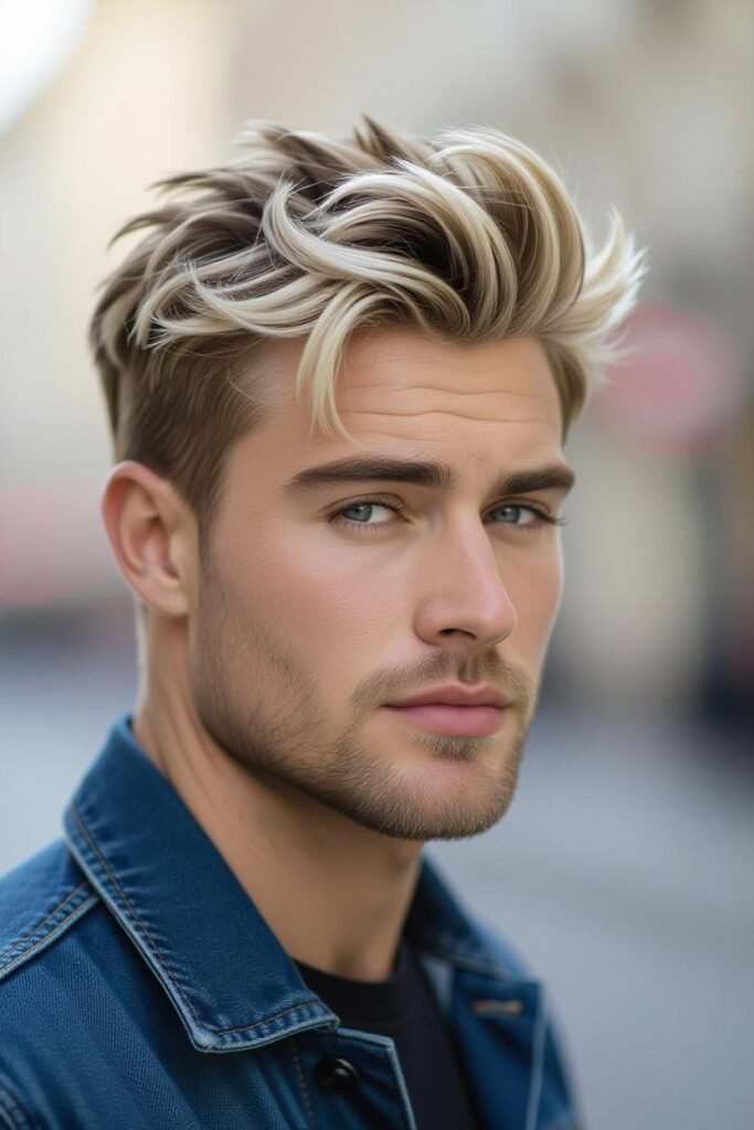 Blowout Taper Textured Fringe