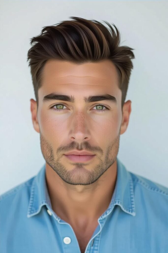 Low Blowout Taper Fade