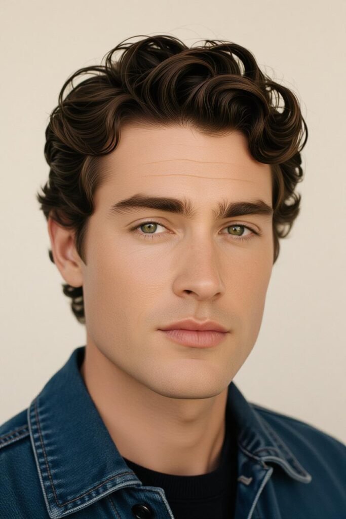 Low Taper Curly Hair