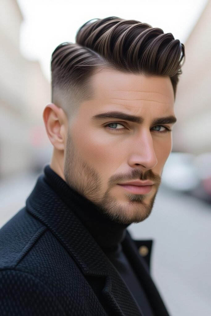 Low Taper Fade with Undercut