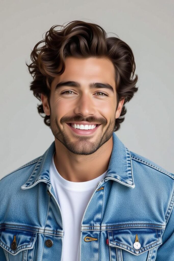 Low Taper Voluminous Curls