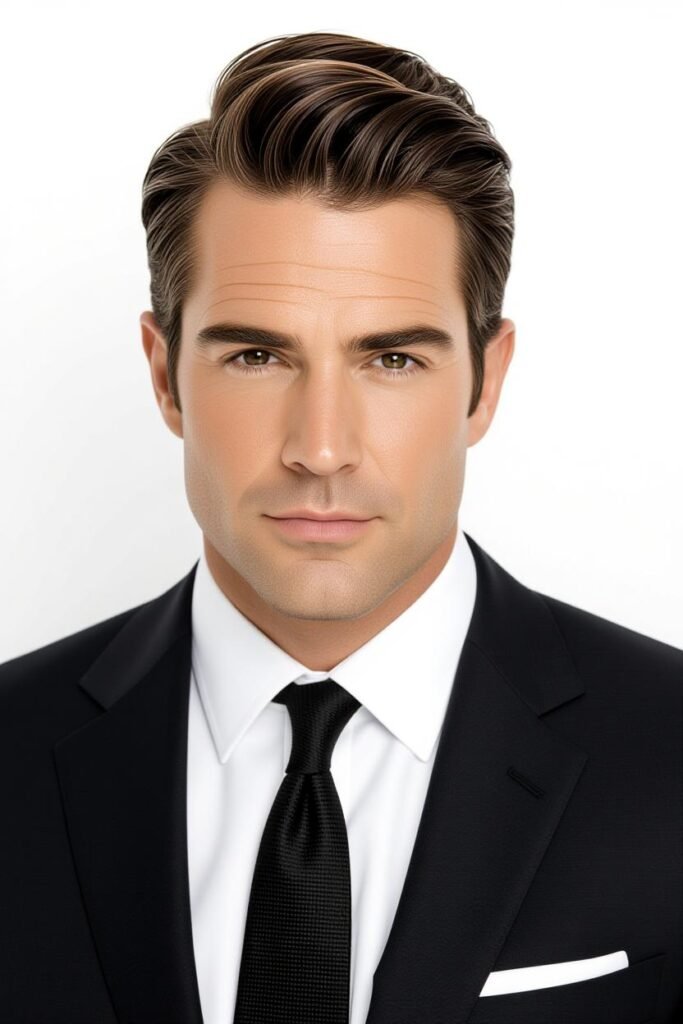 Low Taper with Brushed-Up Top