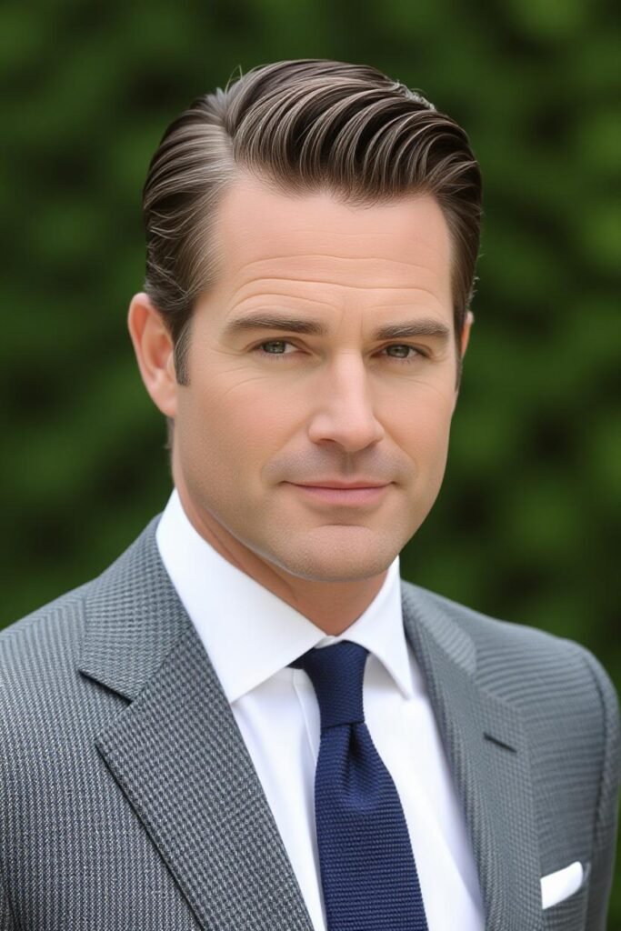 Low Taper with Caesar Cut