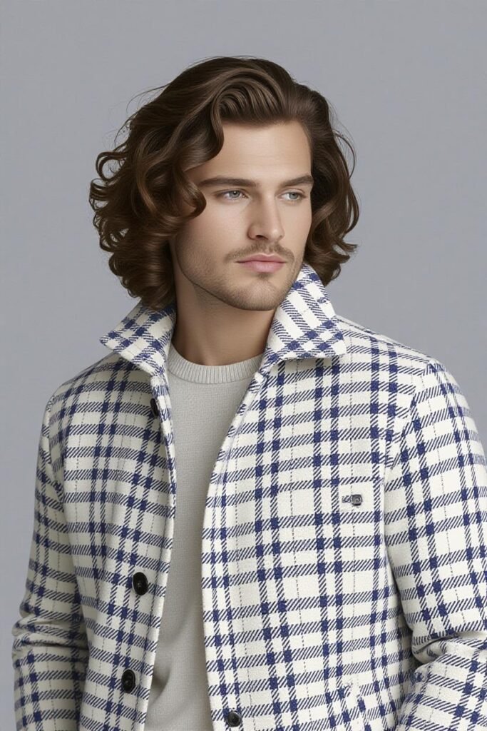 Skin Taper Long Curls