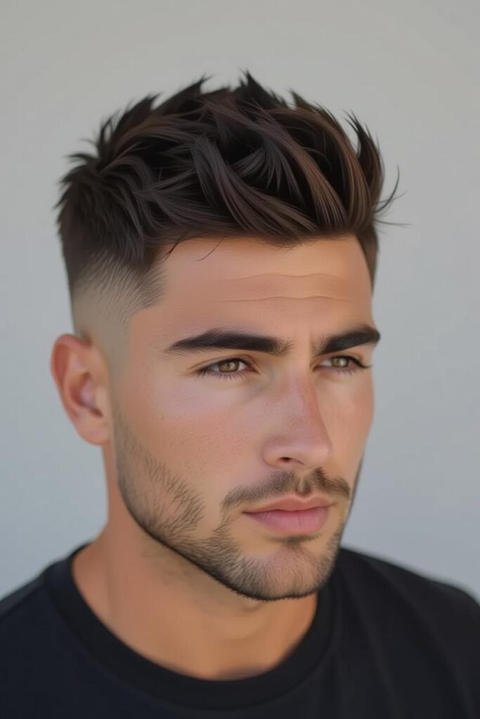 Textured Crop Taper Fade