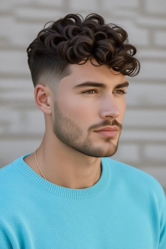 Undercut Taper Curly
